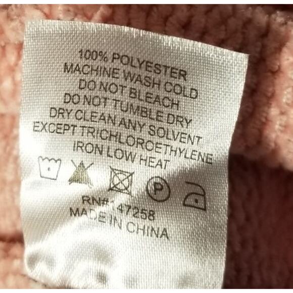 SIMPLY SOUTHERN COLD SHOULDER KNIT SWEATER M PINK Women's Cozy - Picture 4 of 7